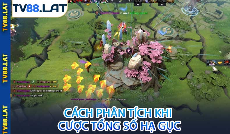 Cách Phân Tích Khi Cược Tổng Số Hạ Gục