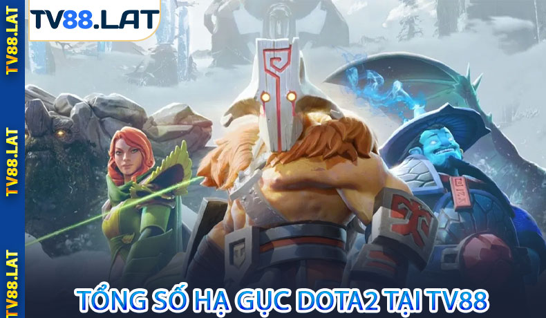 Tổng số hạ gục DOTA2 tại TV88